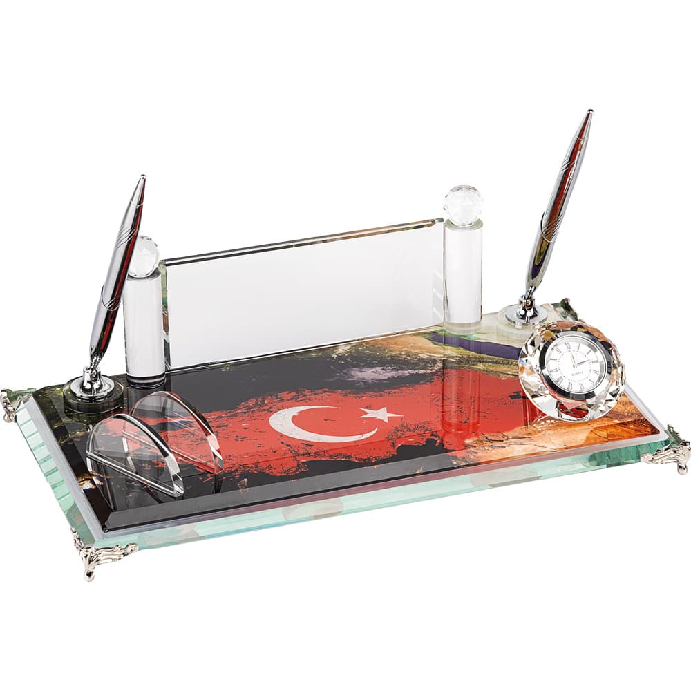 Kristal Masa Seti 16 x 30 cm – KM-10 (2)
