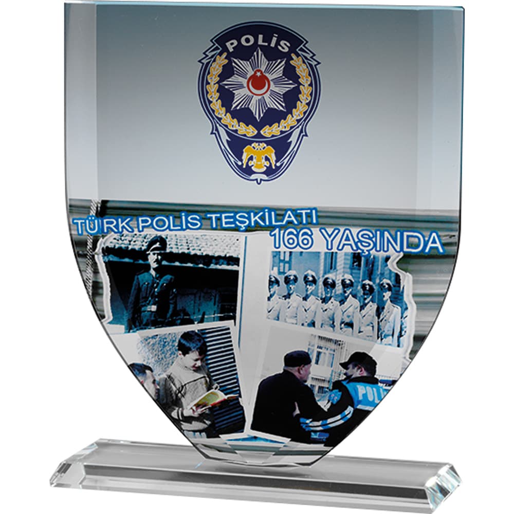 Kristal Plaket 15 x 18 cm – EKT-201
