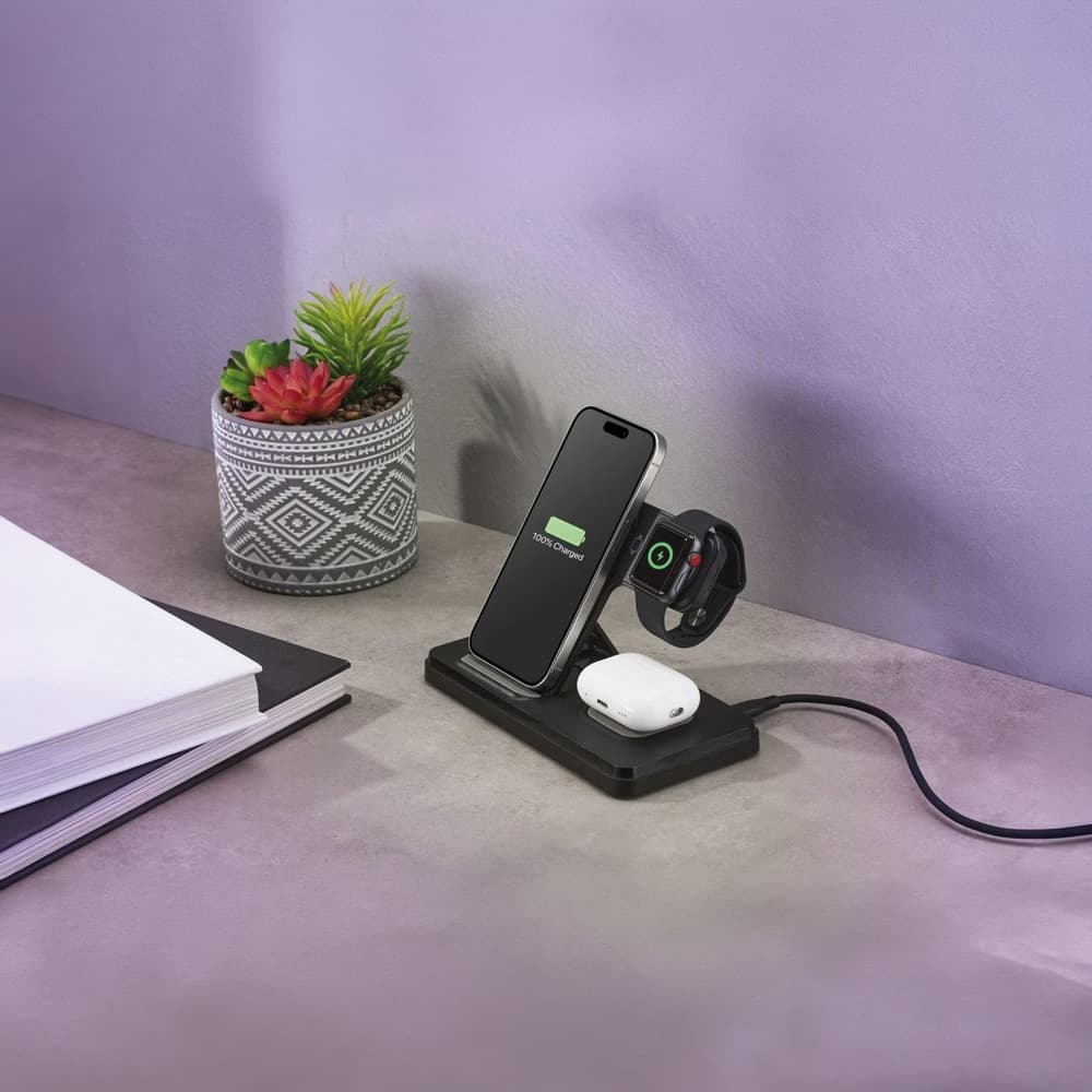 Wireless 3lü Şarj İstasyonu – PWB-295