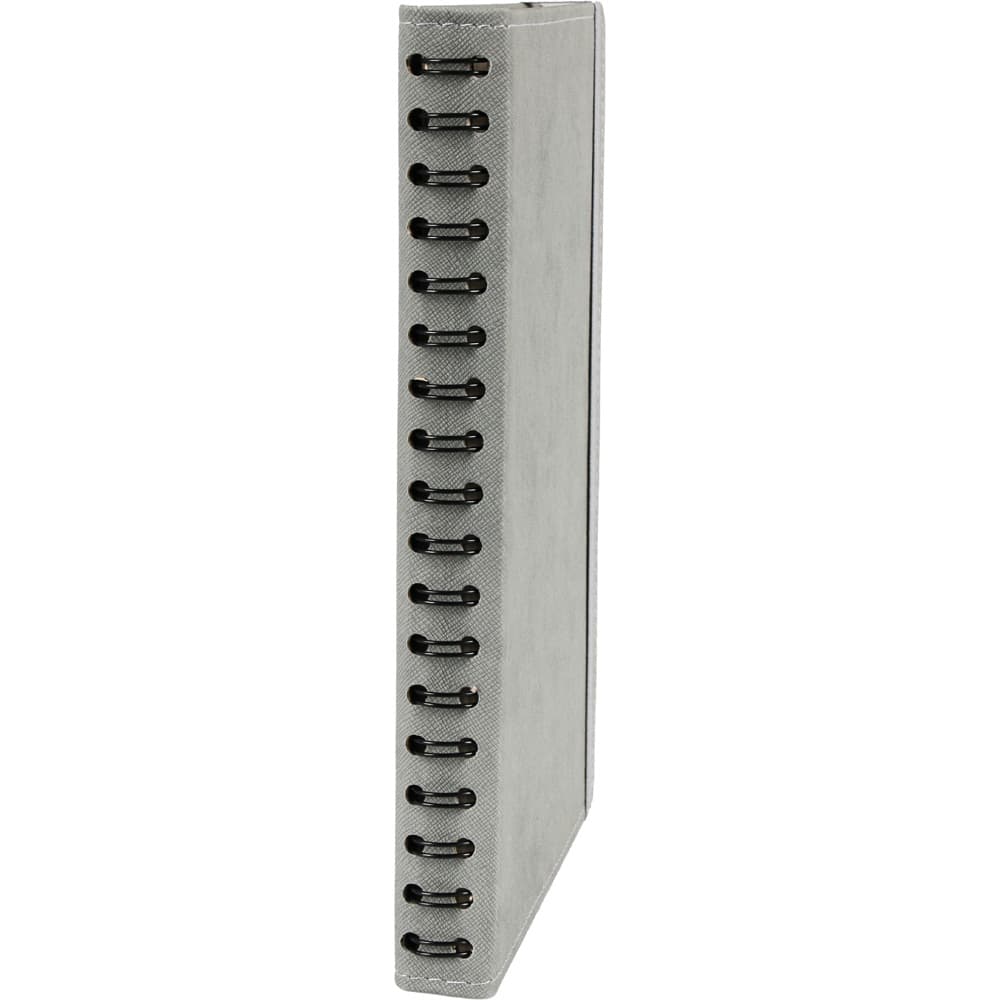 Gizli Spiralli Ajanda Kapağı Gri – KP-40-G (3)