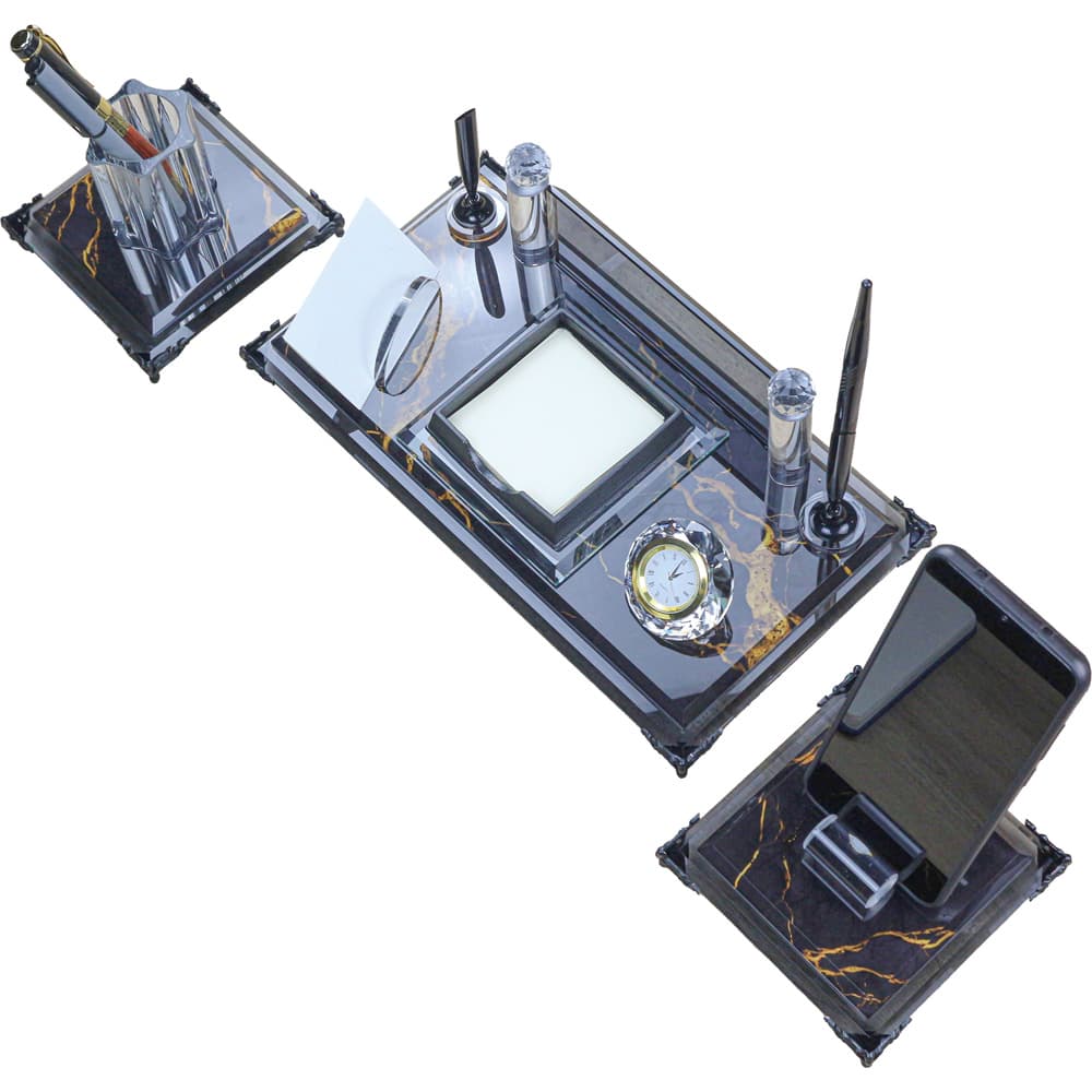3lü Kristal Masa Seti 16 x 30 cm – KM-200 (2)