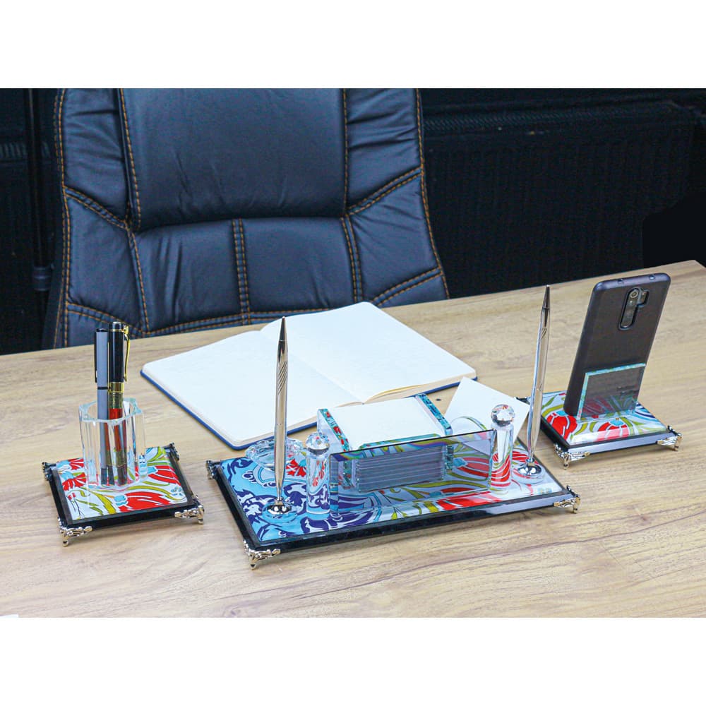 3lü Kristal Masa Seti 16 x 30 cm – KM-300