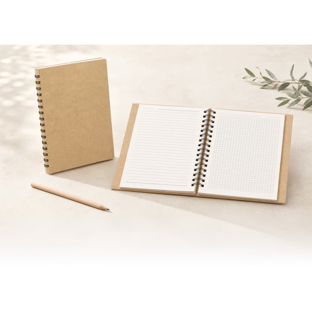 Gizli Spiralli Defter 15,5 x 22 cm – GD-090