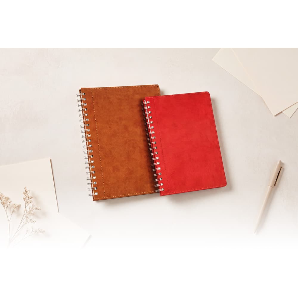 Spiralli Tarihsiz Defter Kırmızı – Bağcılar-20x28-K (4)